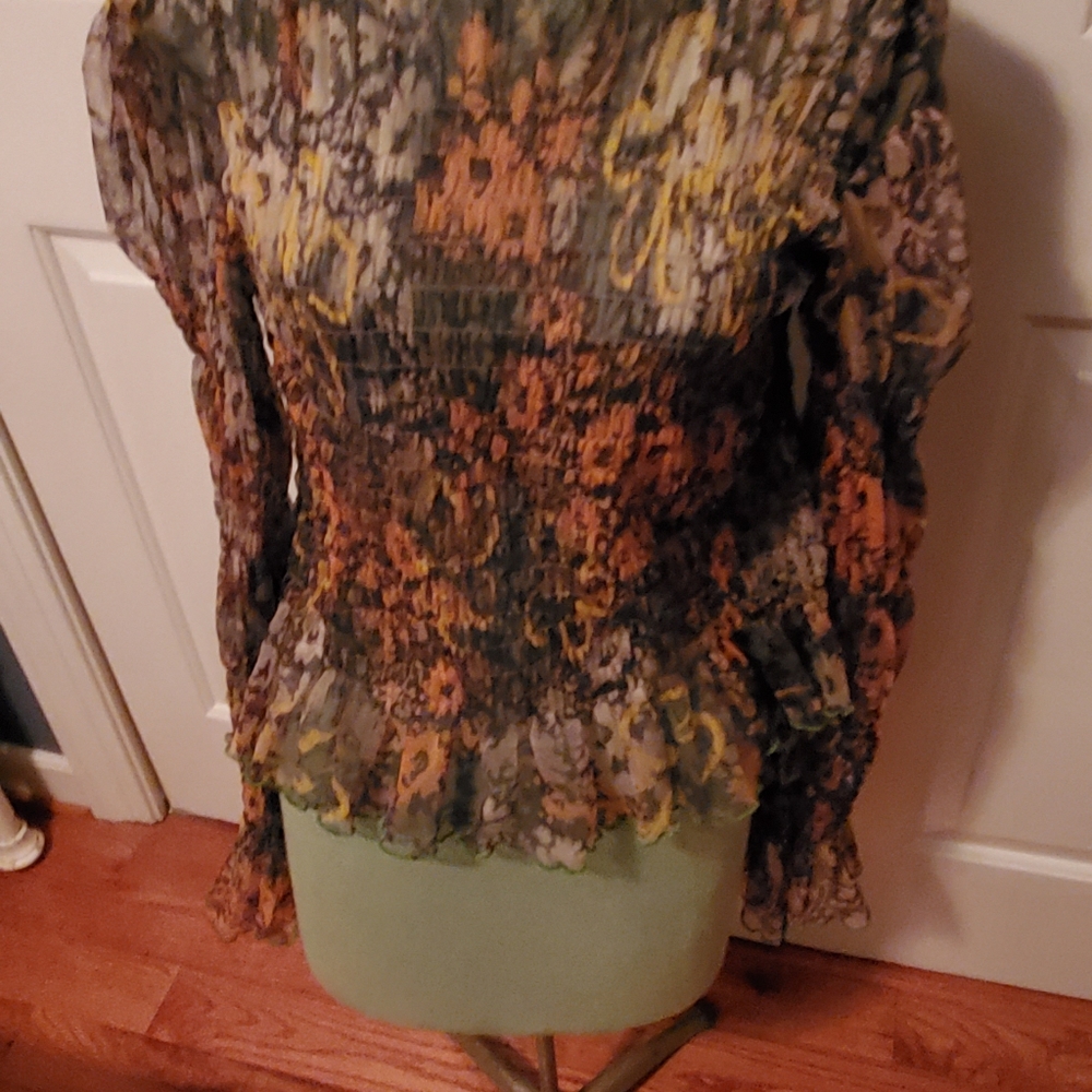 Free people sheer top